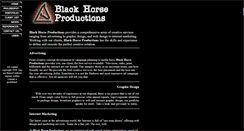 Desktop Screenshot of blackhorse-productions.net